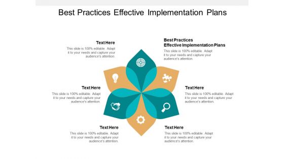 Best Practices Effective Implementation Plans Ppt PowerPoint Presentation Infographics Slide Download Cpb