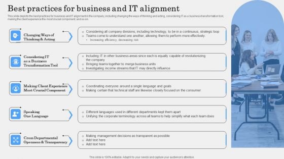 Best Practices For Business And IT Alignment Download PDF Best Practices For Business And IT Alignment Download PDF