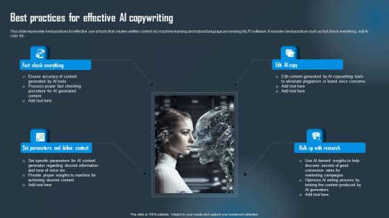 Best Practices For Effective AI Copywriting Elements PDF