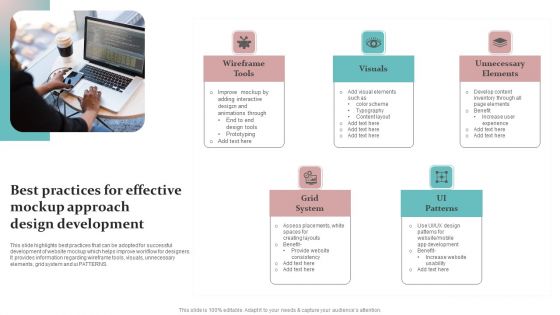 Best Practices For Effective Mockup Approach Design Development Portrait PDF Best Practices For Effective Mockup Approach Design Development Portrait PDF