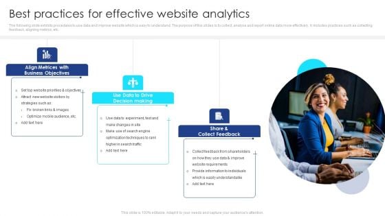 Best Practices For Effective Website Analytics Inspiration PDF