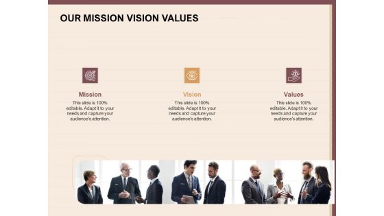 Best Practices For Increasing Lead Conversion Rates Our Mission Vision Values Ppt Layouts Styles PDF Best Practices For Increasing Lead Conversion Rates Our Mission Vision Values Ppt Layouts Styles PDF
