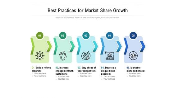 Best Practices For Market Share Growth Ppt PowerPoint Presentation Show Background Images PDF