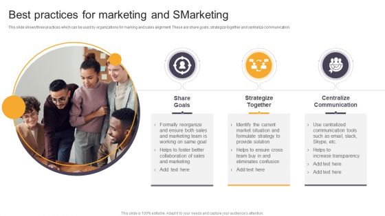 Best Practices For Marketing And Smarketing Ppt Layouts Example Topics PDF Best Practices For Marketing And Smarketing Ppt Layouts Example Topics PDF