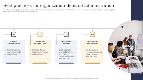 Best Practices For Organization Demand Administration Professional PDF