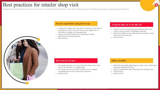 Best Practices For Retailer Shop Visit Structure PDF Best Practices For Retailer Shop Visit Structure PDF