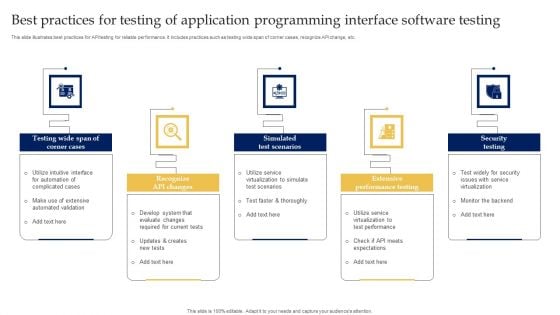 Best Practices For Testing Of Application Programming Interface Software Testing Themes PDF Best Practices For Testing Of Application Programming Interface Software Testing Themes PDF