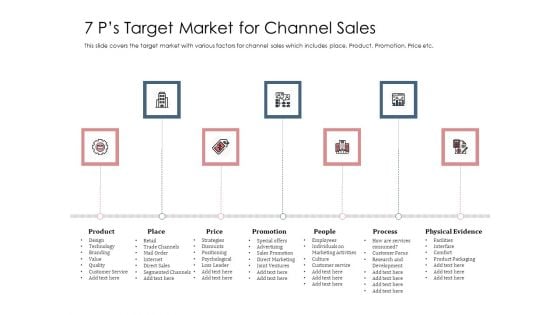 Best Practices Increase Revenue Out Indirect 7 Ps Target Market For Channel Sales Pictures PDF