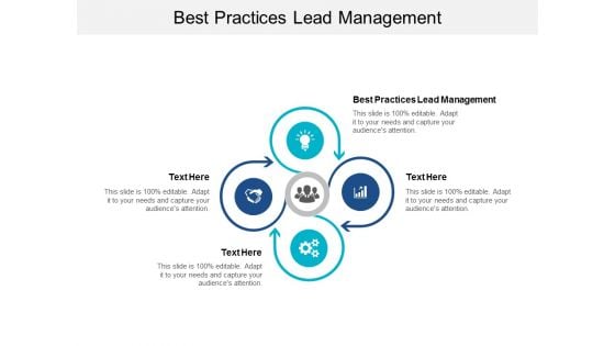 Best Practices Lead Management Ppt PowerPoint Presentation Portfolio Slides Cpb