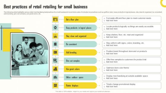 Best Practices Of Retail Retailing For Small Business Introduction PDF Best Practices Of Retail Retailing For Small Business Introduction PDF