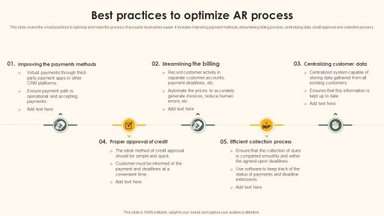 Best Practices To Optimize AR Process Rules PDF Best Practices To Optimize AR Process Rules PDF