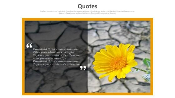 Best Wishes Quote With Flower Background Powerpoint Slides