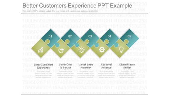 Better Customers Experience Ppt Example