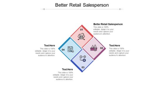 Better Retail Salesperson Ppt PowerPoint Presentation Summary Information Cpb Pdf