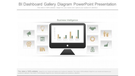 Bi Dashboard Gallery Diagram Powerpoint Presentation