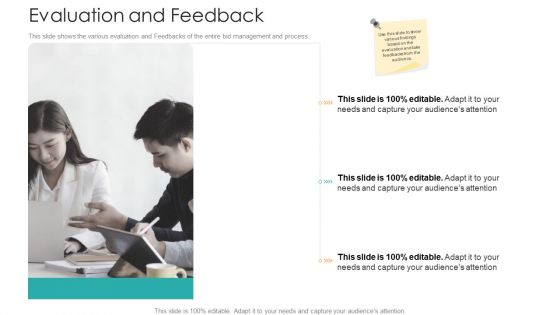 Bid Control Evaluation And Feedback Ppt Pictures Inspiration PDF