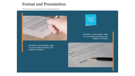 Bid Governance Analysis Format And Presentation Ppt Infographics Clipart Images PDF