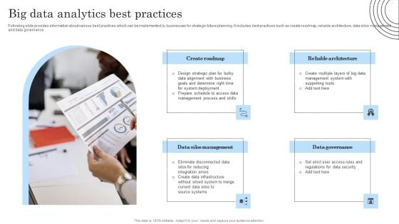 Big Data Analytics Best Practices Mockup PDF