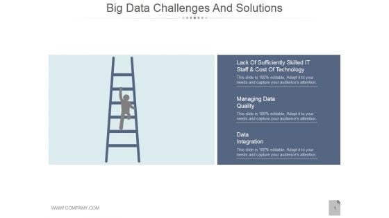Big Data Challenges And Solutions Ppt PowerPoint Presentation Background Images Big Data Challenges And Solutions Ppt PowerPoint Presentation Background Images