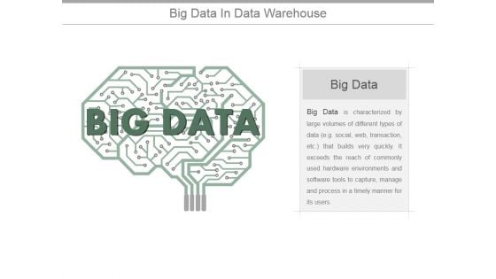 Big Data In Data Warehouse Ppt PowerPoint Presentation Infographic Template Big Data In Data Warehouse Ppt PowerPoint Presentation Infographic Template