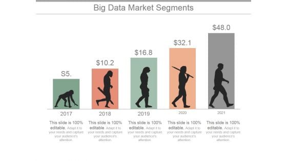 Big Data Market Segments Ppt PowerPoint Presentation Backgrounds