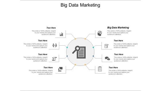 Big Data Marketing Ppt PowerPoint Presentation Microsoft Cpb