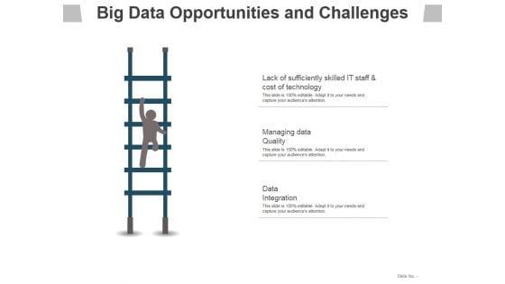 Big Data Opportunities And Challenges Template 1 Ppt PowerPoint Presentation Slides Sample