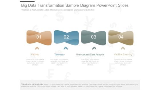 Big Data Transformation Sample Diagram Powerpoint Slides