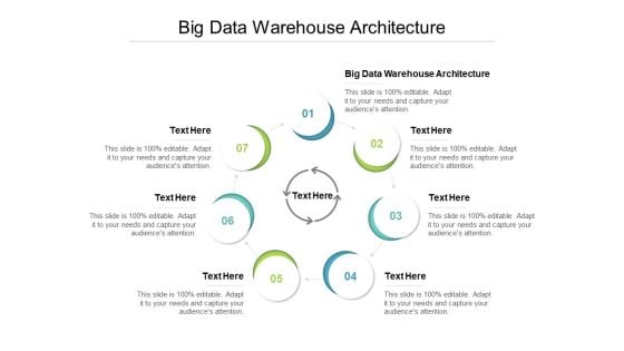 Big Data Warehouse Architecture Ppt PowerPoint Presentation Infographics Graphics Pictures Cpb