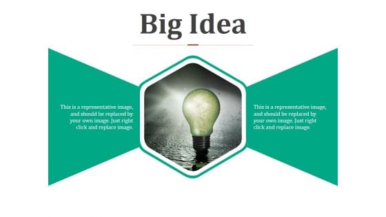 Big Idea Ppt PowerPoint Presentation Summary Images