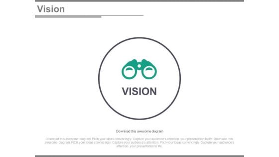 Binocular For Future Vision And Planning Powerpoint Slides Binocular For Future Vision And Planning Powerpoint Slides
