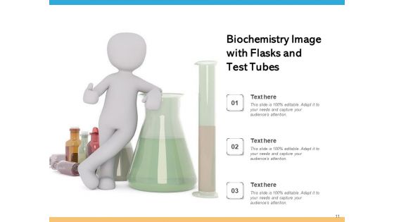 Biochemistry Icon Test Tubes Microscope Ppt PowerPoint Presentation Complete Deck