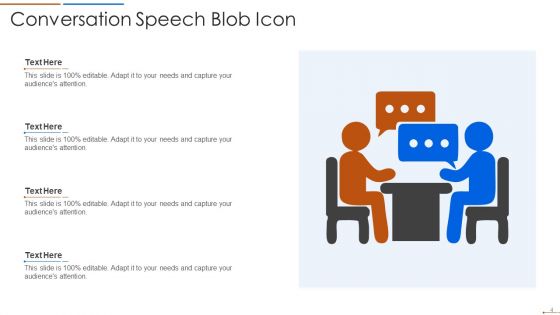 Blob Icon Ppt PowerPoint Presentation Complete Deck With Slides