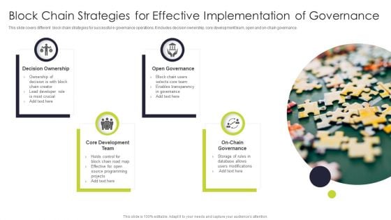 Block Chain Strategies For Effective Implementation Of Governance Information PDF Block Chain Strategies For Effective Implementation Of Governance Information PDF