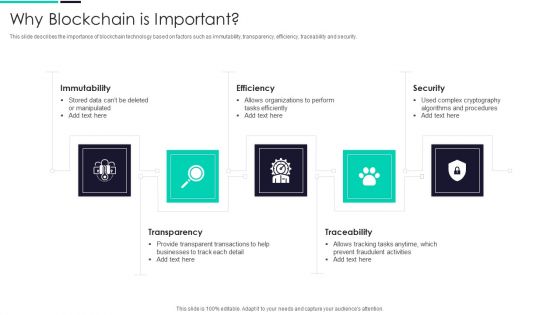 Blockchain And DLT Framework Why Blockchain Is Important Ppt PowerPoint Presentation Gallery Clipart PDF Blockchain And DLT Framework Why Blockchain Is Important Ppt PowerPoint Presentation Gallery Clipart PDF