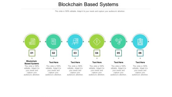 Blockchain Based Systems Ppt PowerPoint Presentation Pictures Templates Cpb Pdf