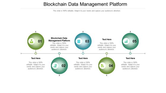 Blockchain Data Management Platform Ppt PowerPoint Presentation Slides Icon Cpb Pdf