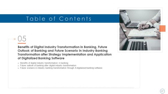 Blockchain Technology To Improve Digitalization In Banking Industry Ppt PowerPoint Presentation Complete Deck With Slides Slide27