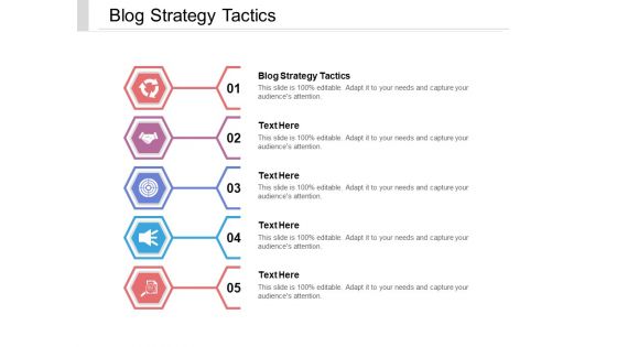 Blog Strategy Tactics Ppt PowerPoint Presentation Styles Professional Cpb Pdf