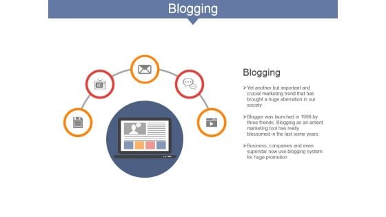 Blogging Ppt PowerPoint Presentation Ideas Guide