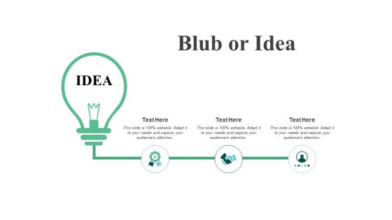 Blub Or Idea Portfolio Innovation Ppt PowerPoint Presentation Infographic Template Maker