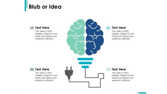 Blub Or Idea Technology Ppt PowerPoint Presentation Show Ideas