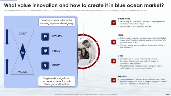 Blue Ocean Tactics What Value Innovation And How To Create It In Blue Ocean Market Structure PDF