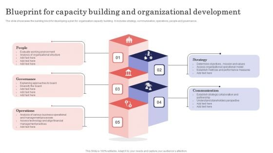 Blueprint For Capacity Building And Organizational Development Inspiration PDF