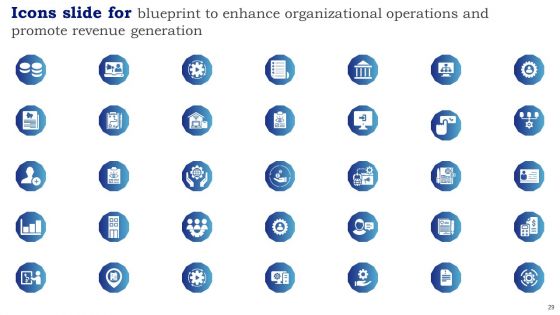 Blueprint To Enhance Organizational Operations And Promote Revenue Generation Ppt PowerPoint Presentation Complete With Slides