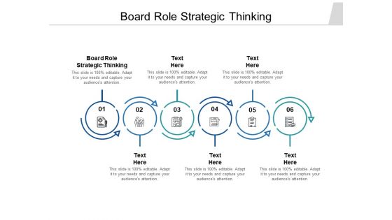 Board Role Strategic Thinking Ppt PowerPoint Presentation Infographic Template Ideas Cpb