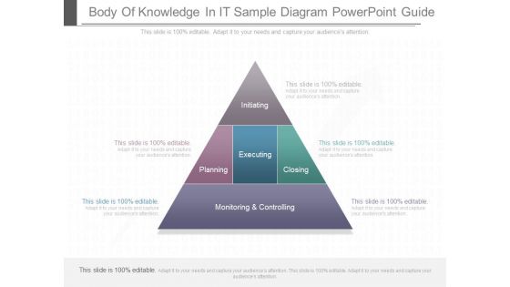 Body Of Knowledge In It Sample Diagram Powerpoint Guide