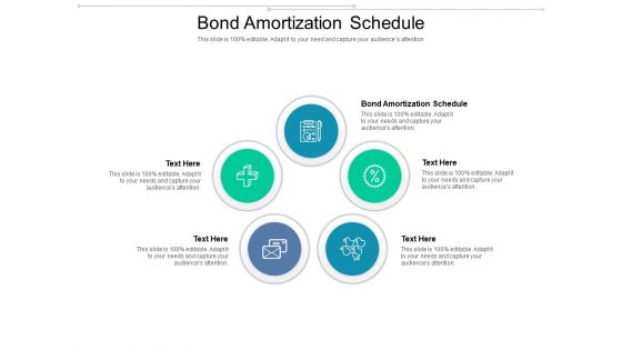 Bond Amortization Schedule Ppt PowerPoint Presentation Inspiration Design Ideas Cpb Pdf