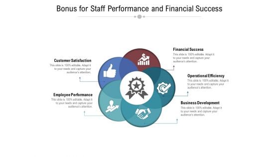 Bonus For Staff Performance And Financial Success Ppt PowerPoint Presentation Gallery Gridlines PDF