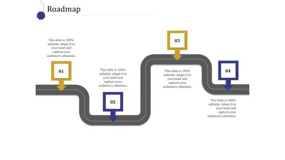 Boost Marketing And Sales Through Live Chat Roadmap Ppt Layouts Visual Aids PDF